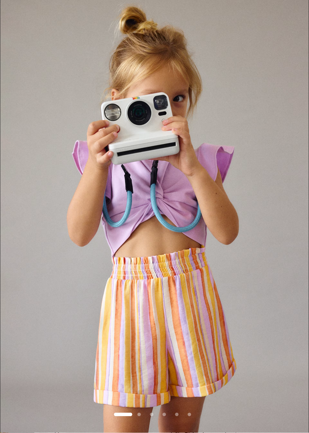 Mayoral Girl Striped Shorts & T-Shirt Set