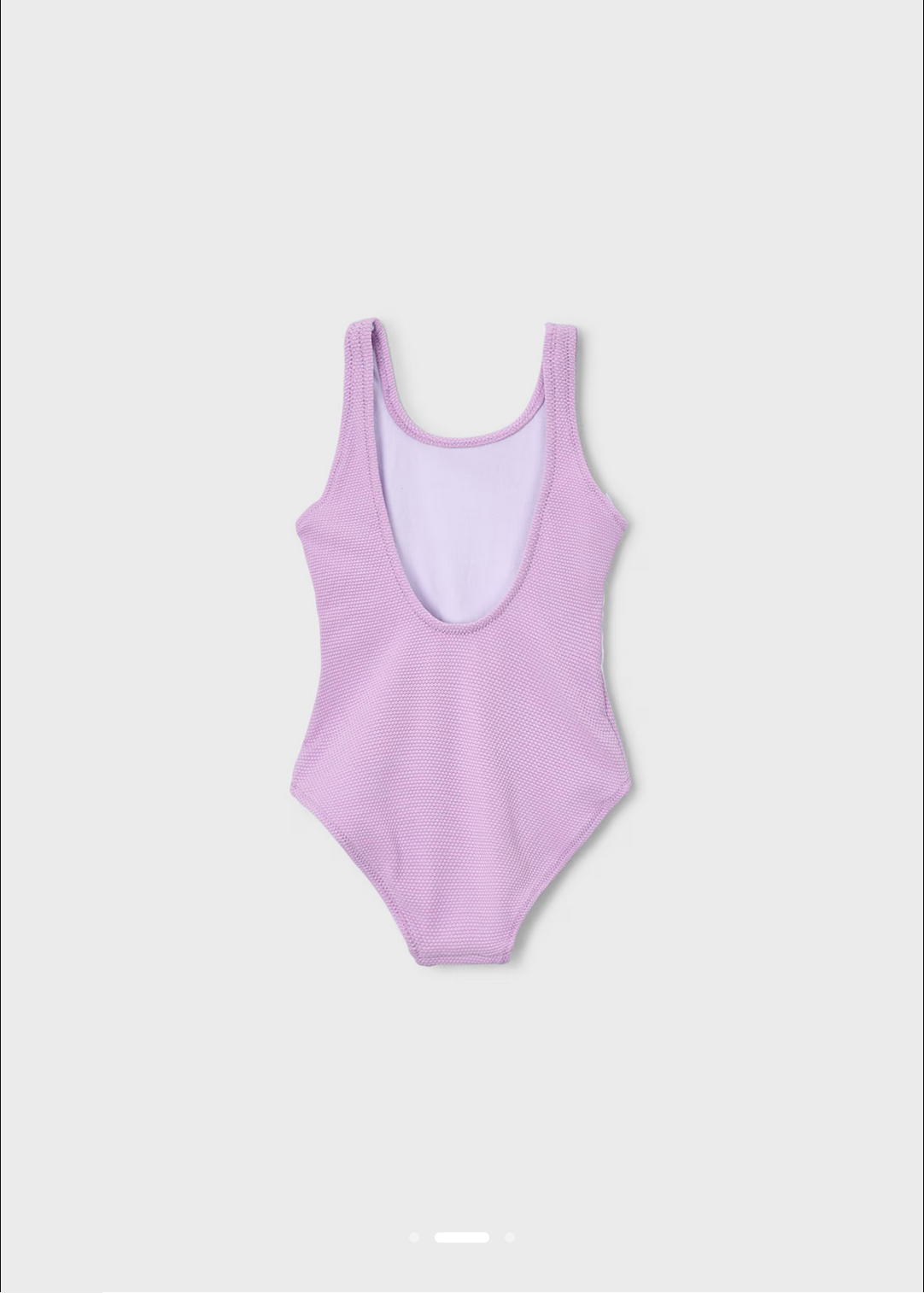 Lilac Open Sided Swimsuit