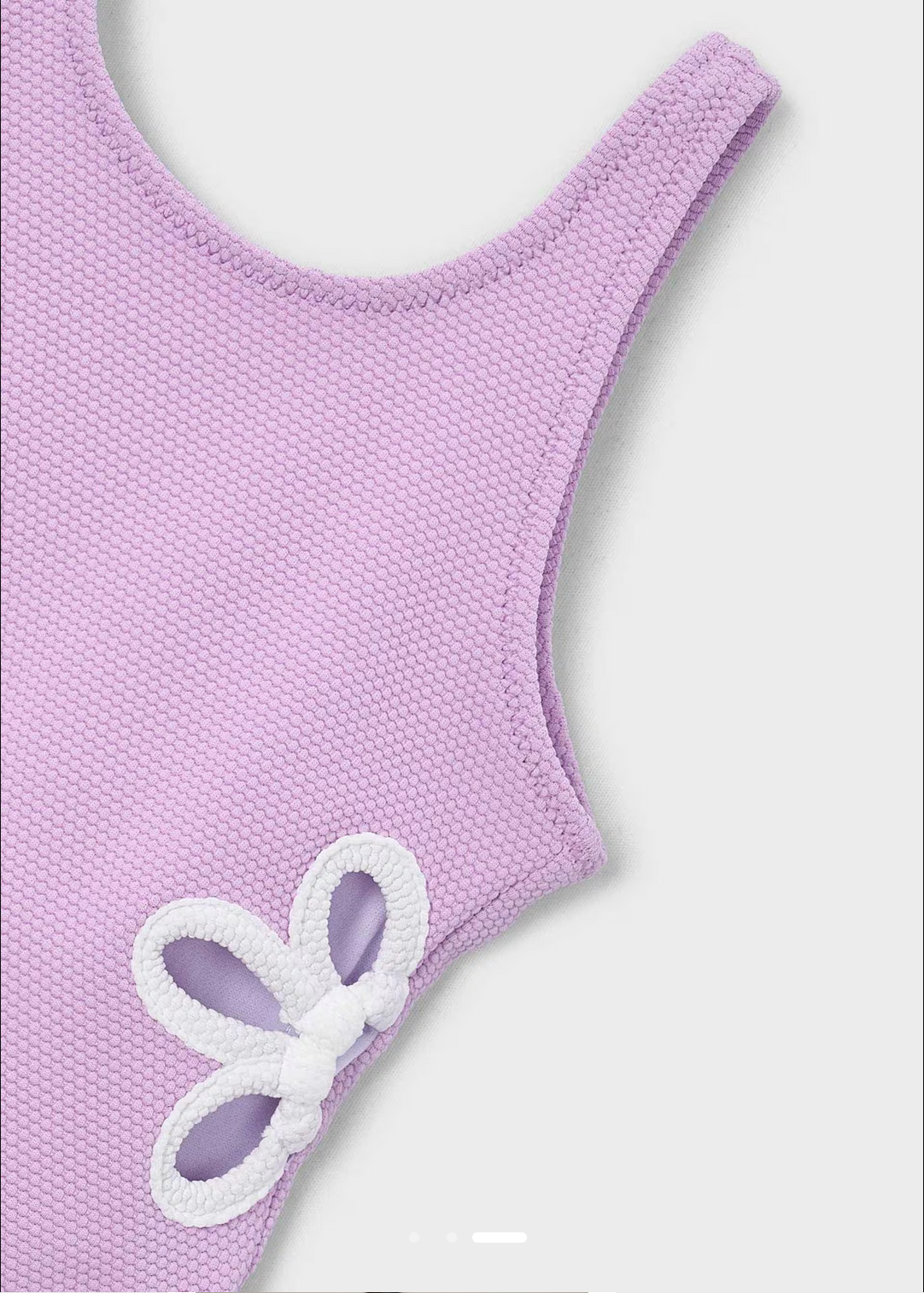 Lilac Open Sided Swimsuit