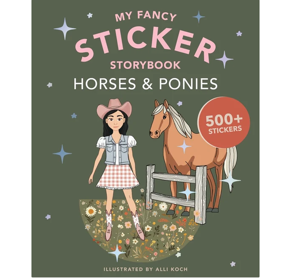 My Fancy Sticker Storybook - Horses & Ponies