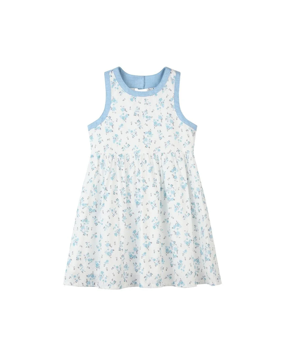 Adele Dress - Blue Floral