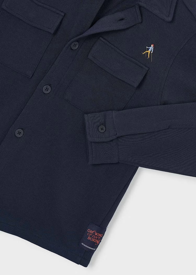 Boston Kids Knit Overshirt