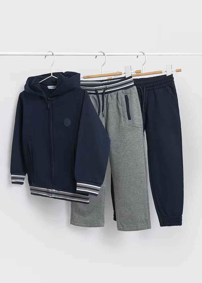 2-Pants Tracksuit Set - Blue