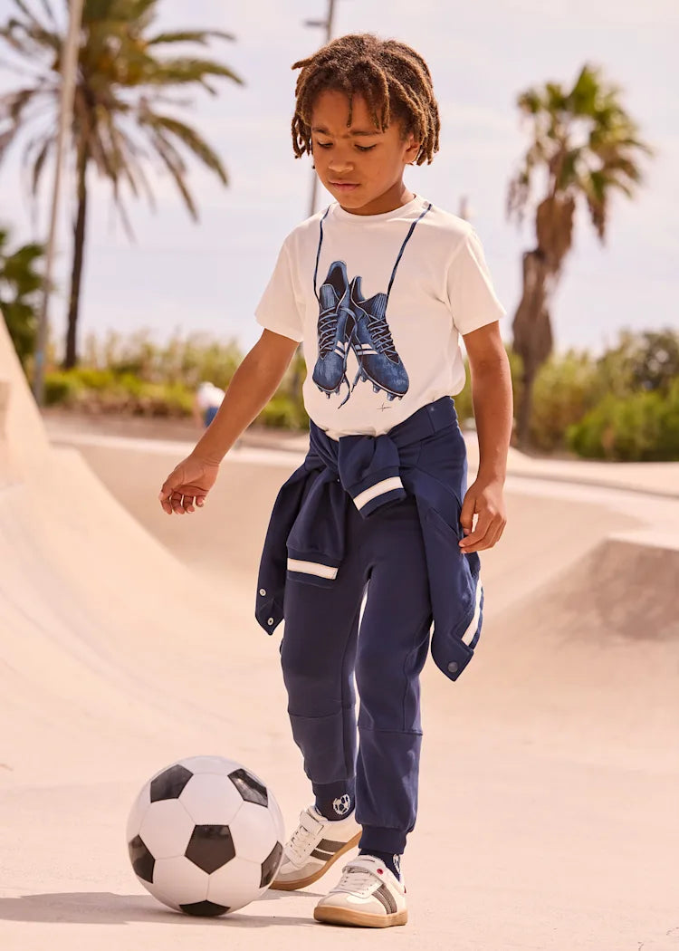 Navy Soccer Joggers