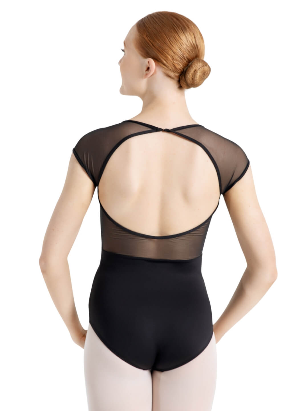 Studio Collection Raglan Sleeve High Neck Leotard
