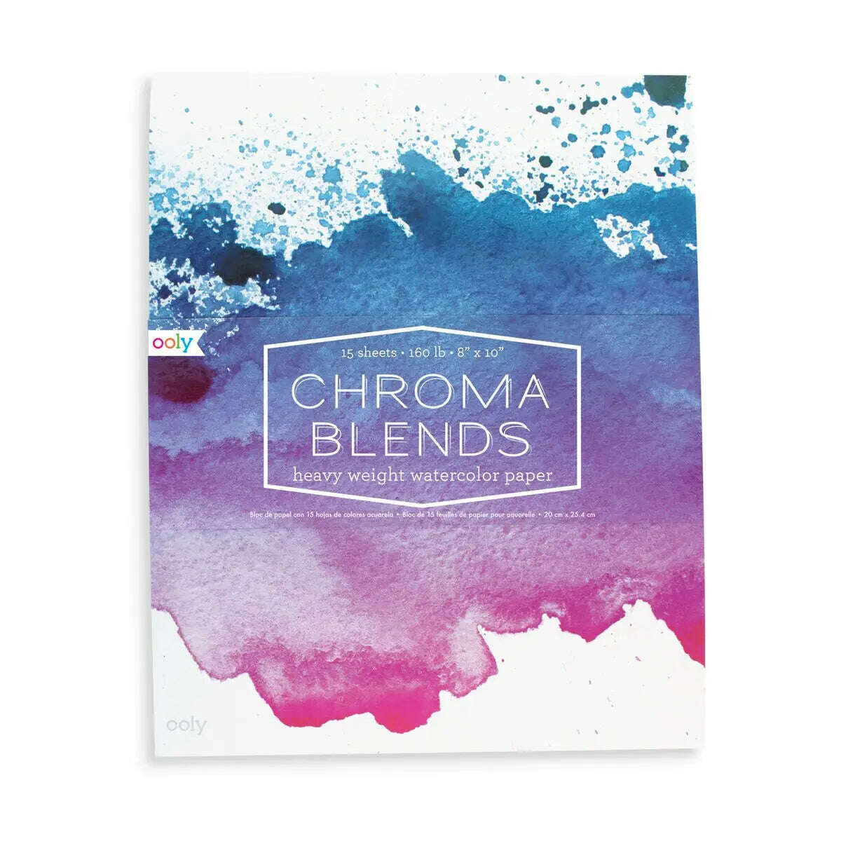 Chroma Blends Watercolour Pad - 8' x 10'