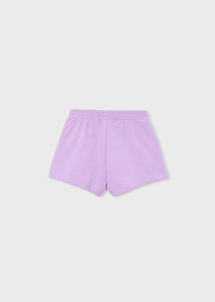 Lilac Terry Shorts