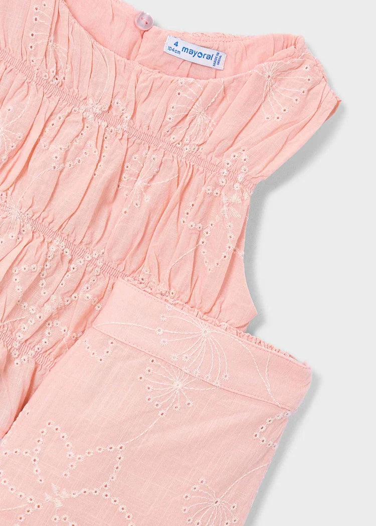 Blossom Ruched Top & Pants Set