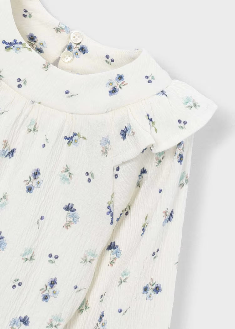 Flower Print Blouse