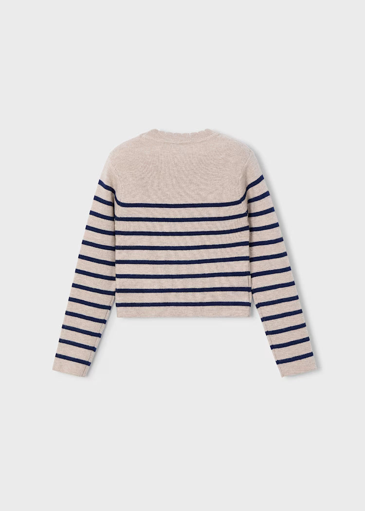 Striped Knit Sweater