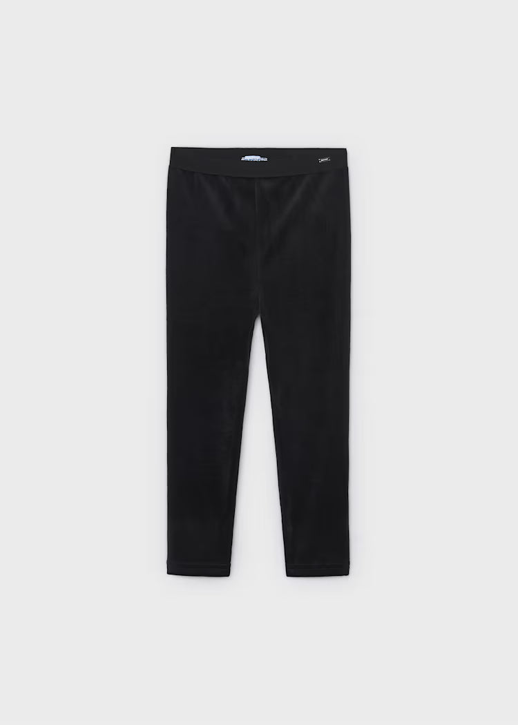 Velvet Leggings- Black
