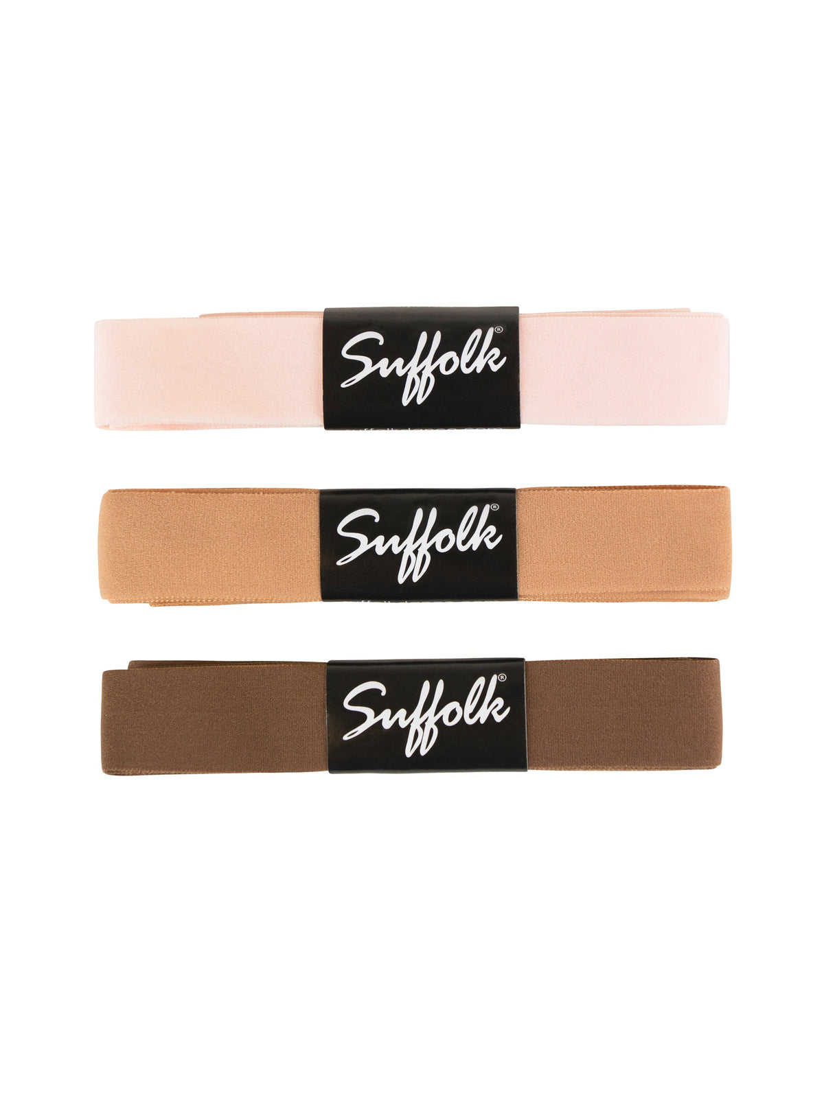 Set of Matte Stretch Ribbon- 2 Yards - Pink