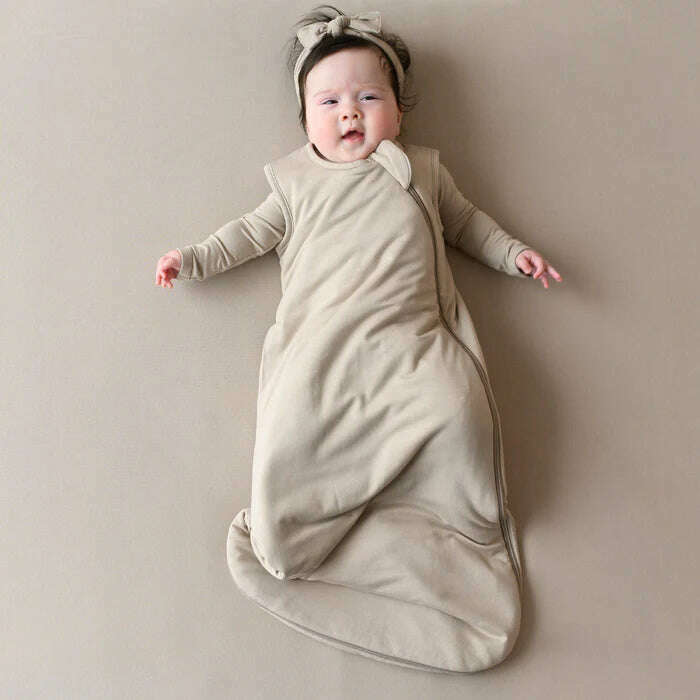 Sleep Bag in Almond - 1.0 Tog
