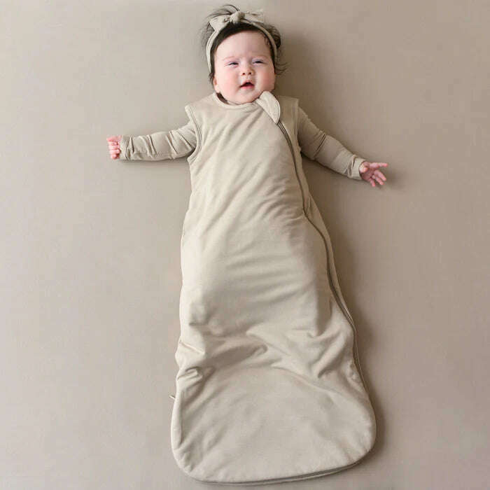 Sleep Bag in Almond - 1.0 Tog