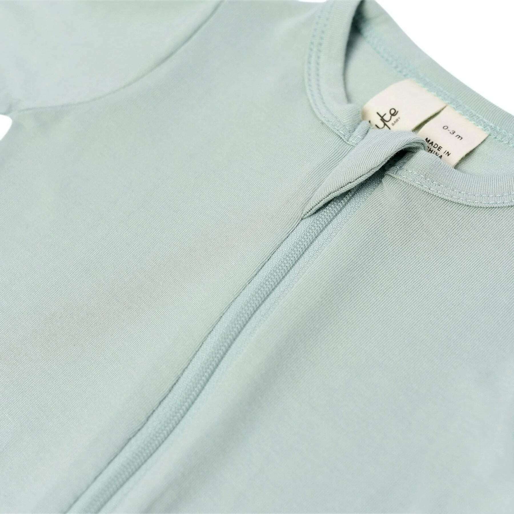 Zippered Footie in Sage