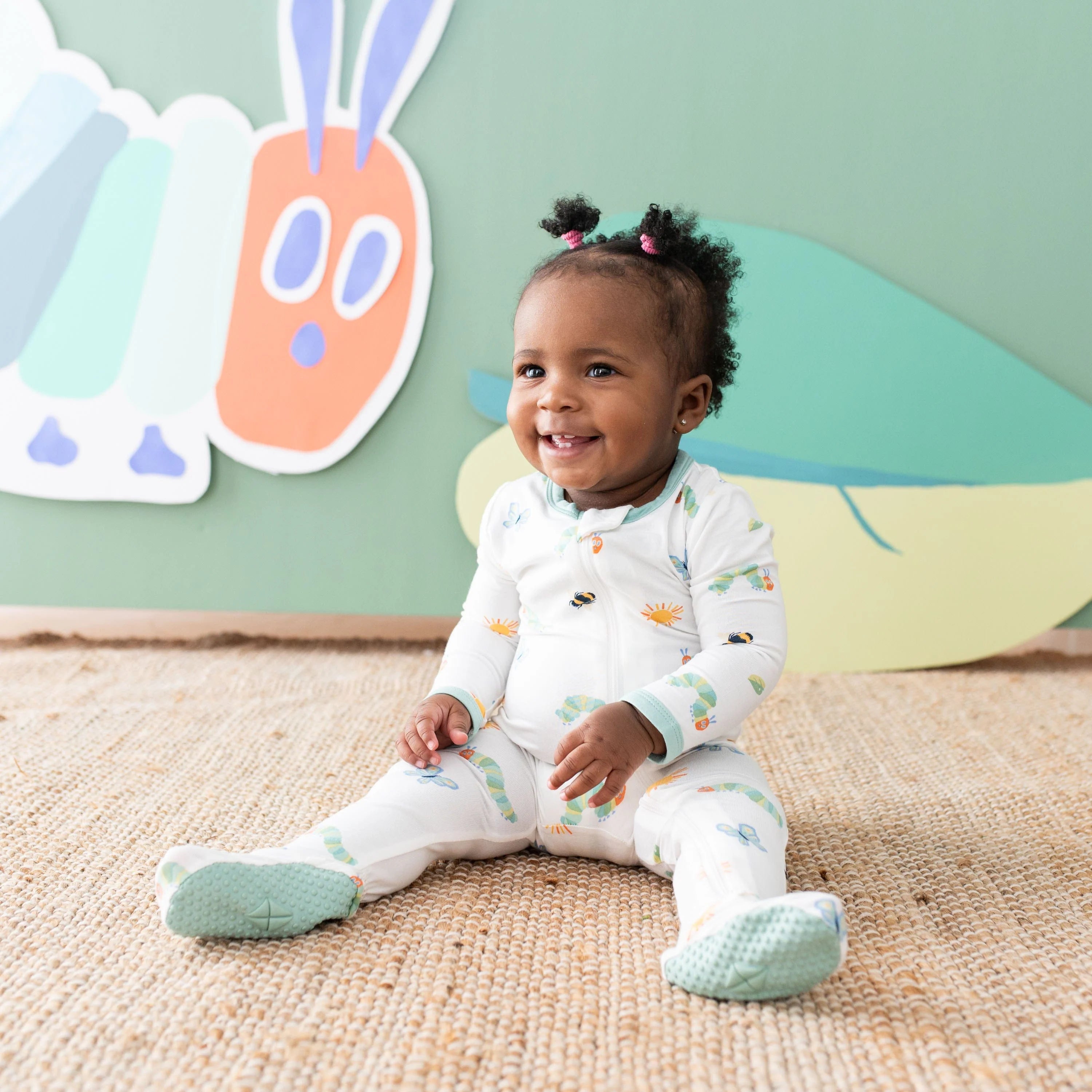 Zippered Footie in The Very Hungry Caterpillar & Friends