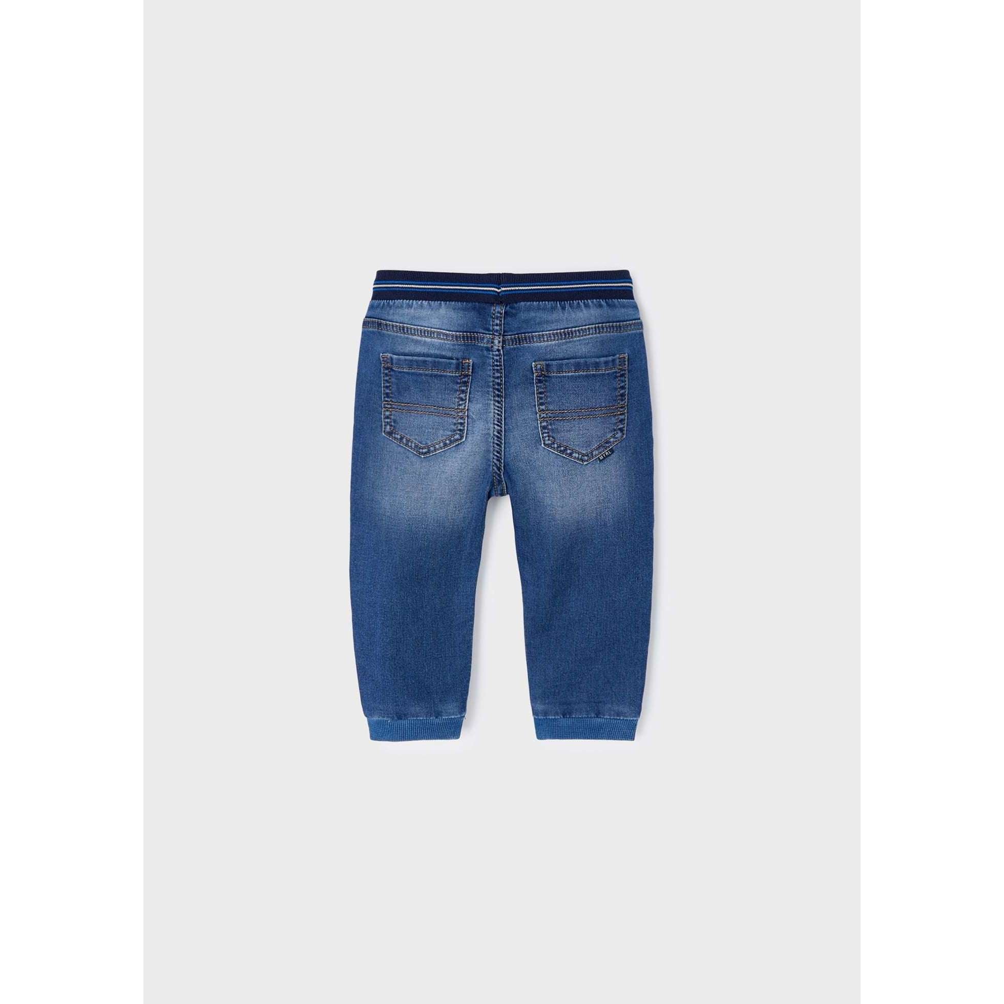 Soft Denim Joggers - Size 9M