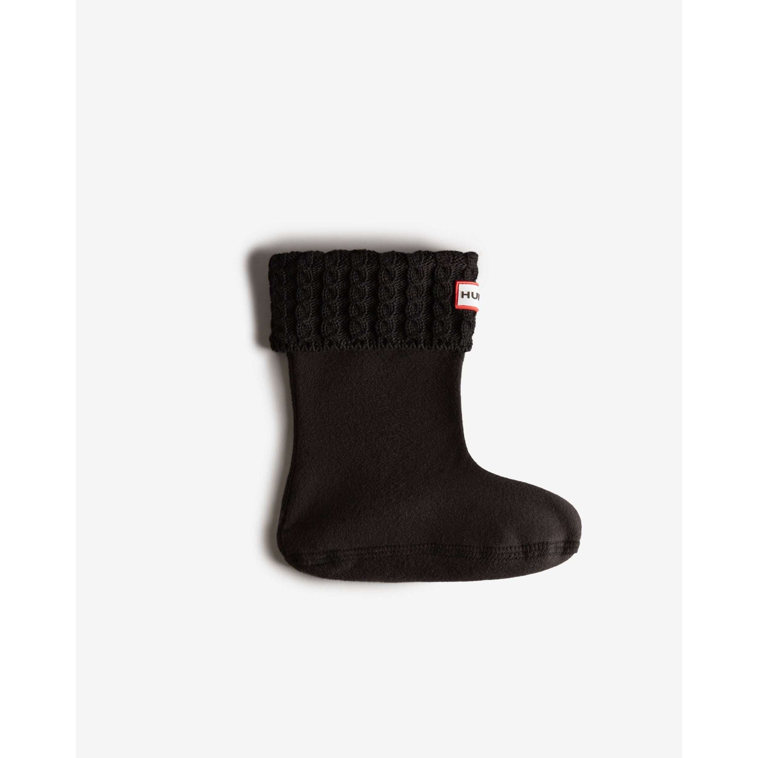 Recycled Mini Cable Knitted Boot Sock