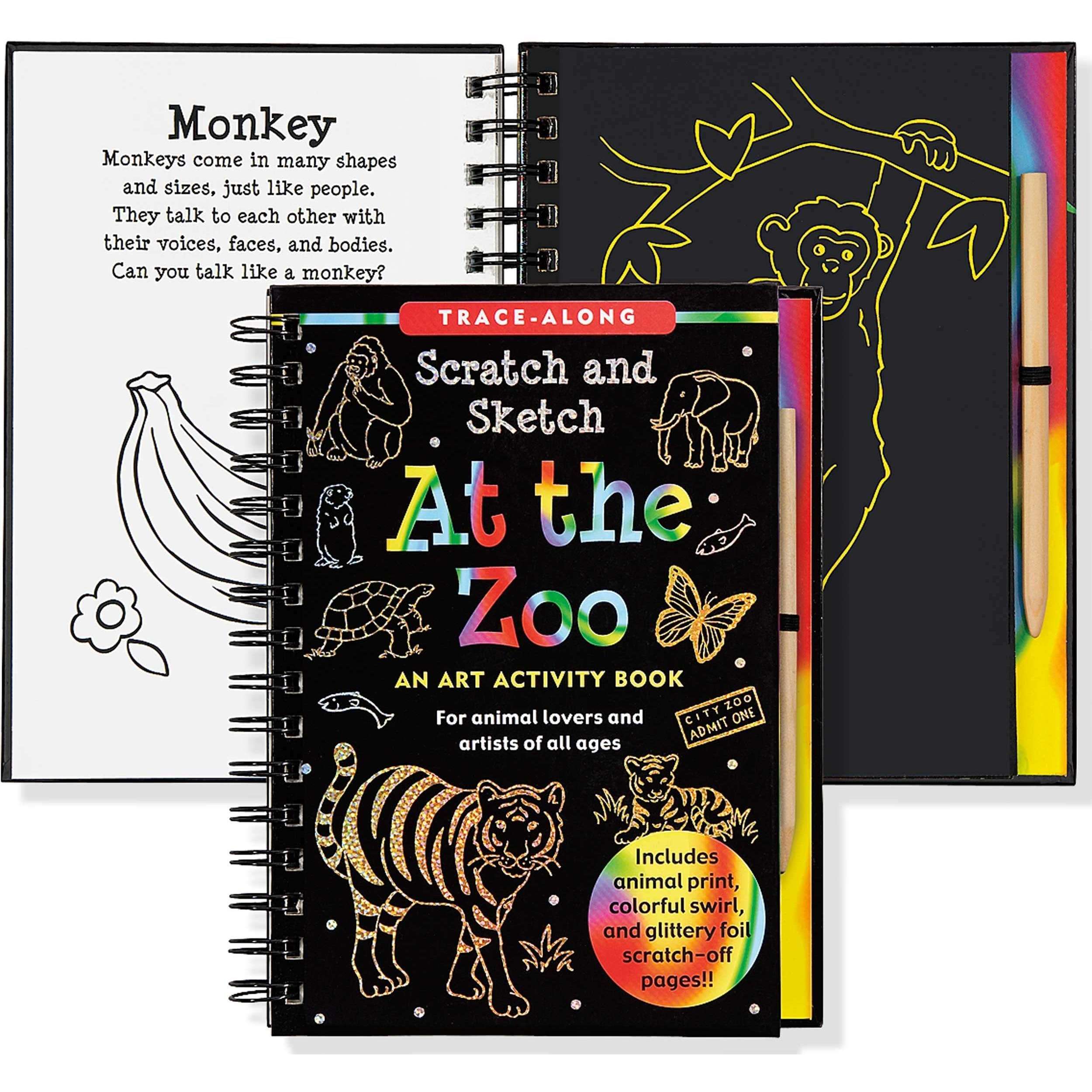 Scratch & Sketch - At The Zoo
