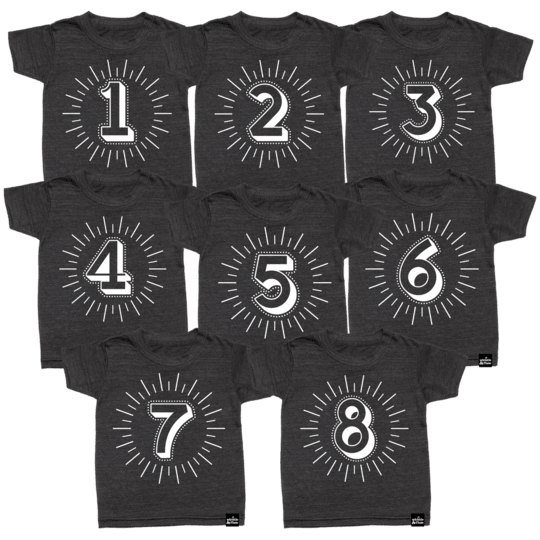 Milestone Number T-Shirts