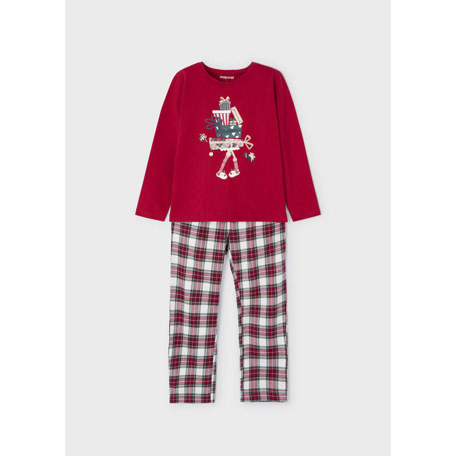 Plaid Pajama Set - Size 2
