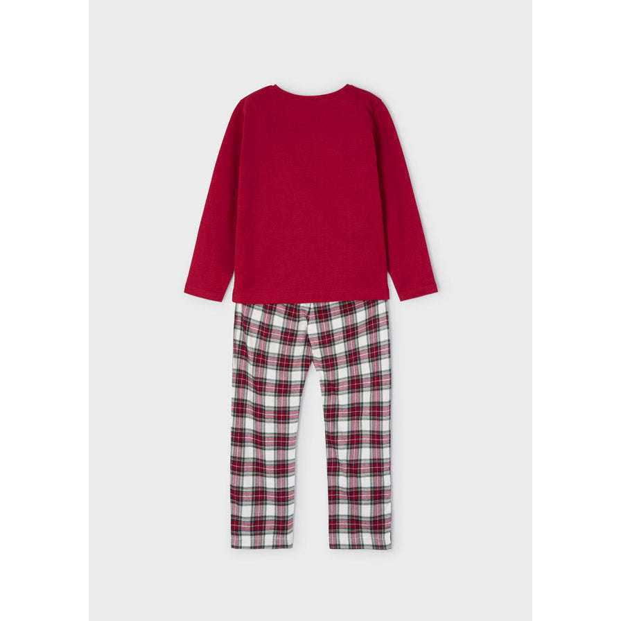 Plaid Pajama Set - Size 2