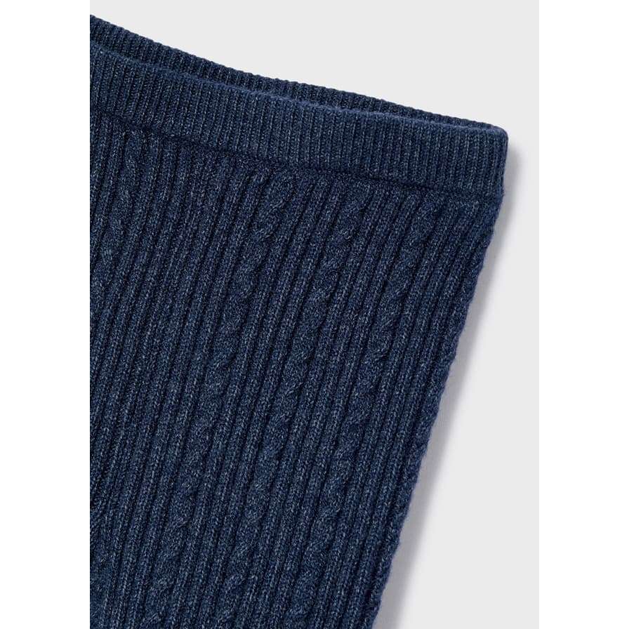 Night Blue Knit Leggings - Size 6M & 36M