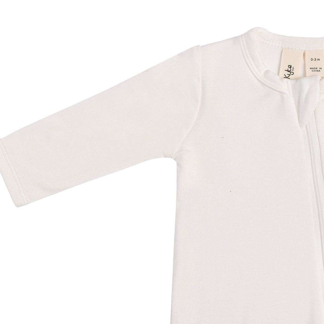 Zippered Footie in Cloud