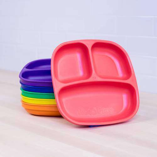 Re-Play Divided Plates - Assorted Colours