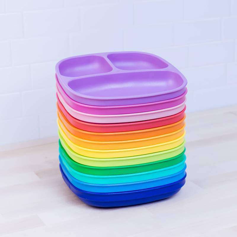 Re-Play Divided Plates - Assorted Colours