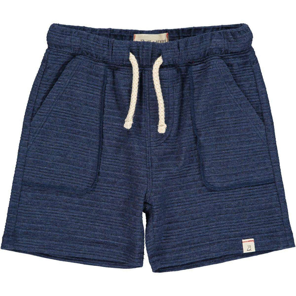 Navy Sweat Shorts - Size 7/8 and up