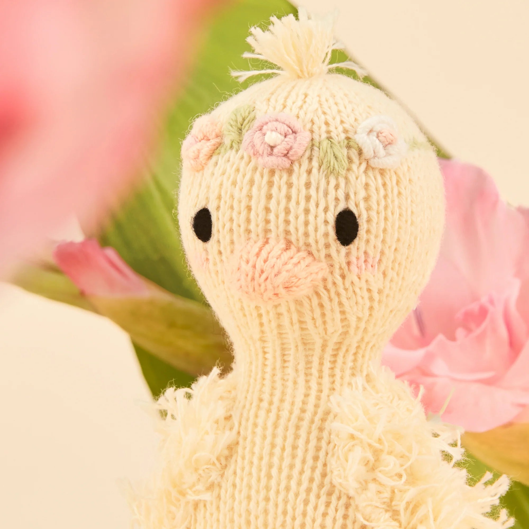 Tiny Flora the Duckling - Mauve