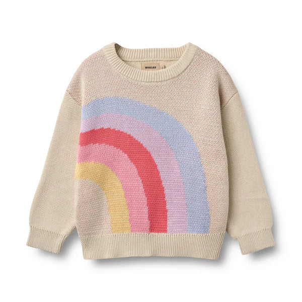 Jacquard Pullover - Solveig Rainbow