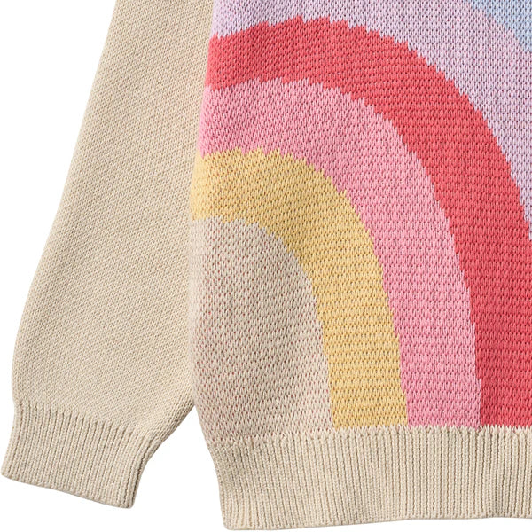 Jacquard Pullover - Solveig Rainbow