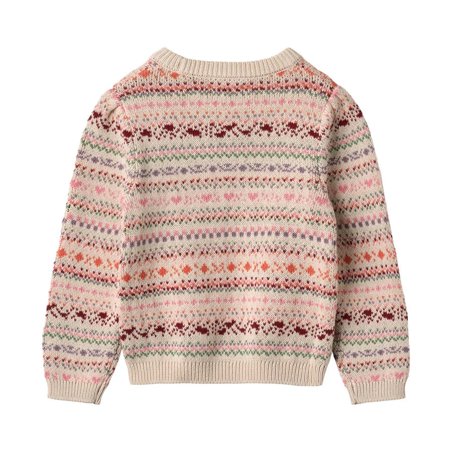Jacquard Pullover Olga