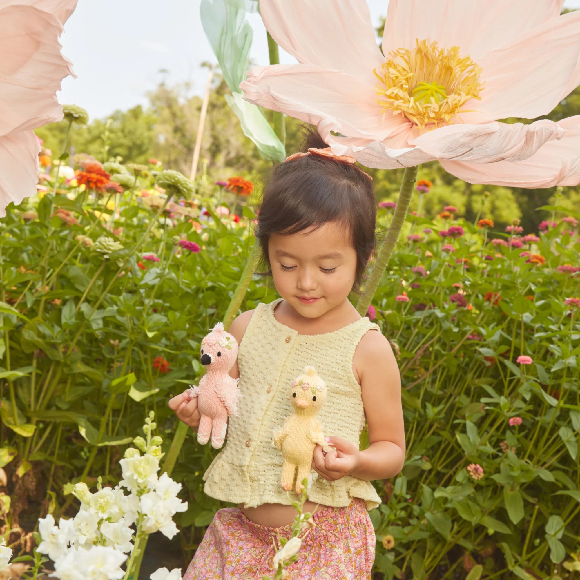 Tiny Flora the Duckling - Mauve