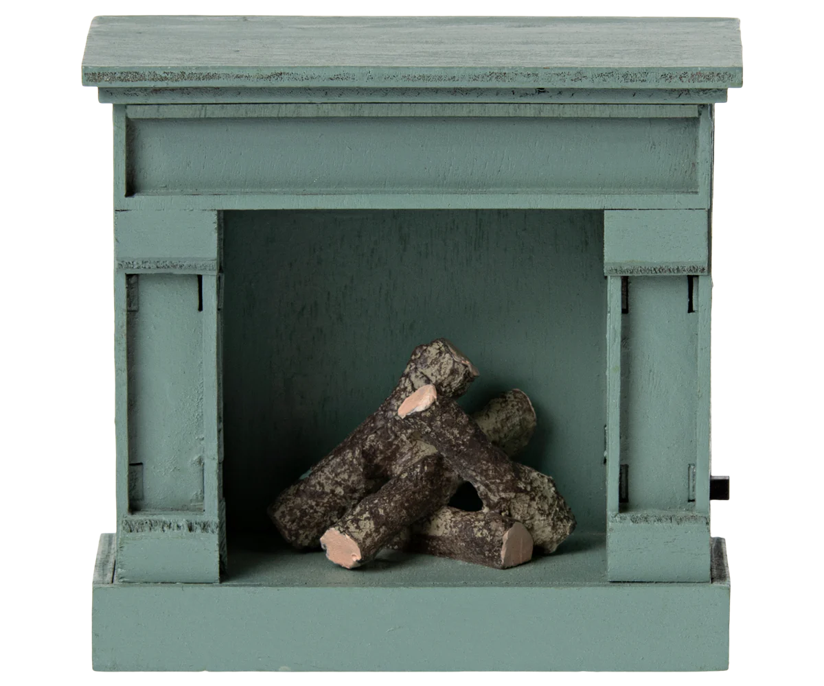 Fireplace - Vintage Blue