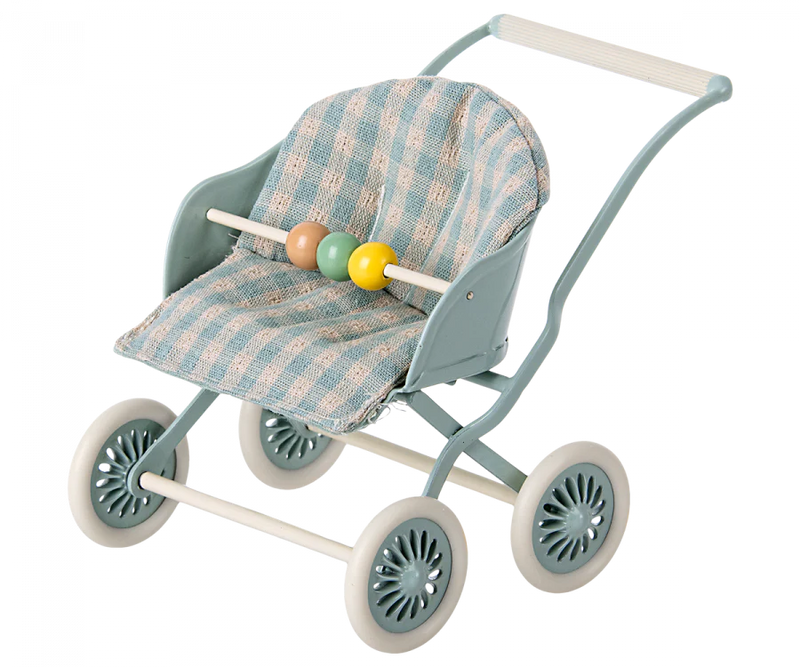Maileg Baby Stroller - Mint