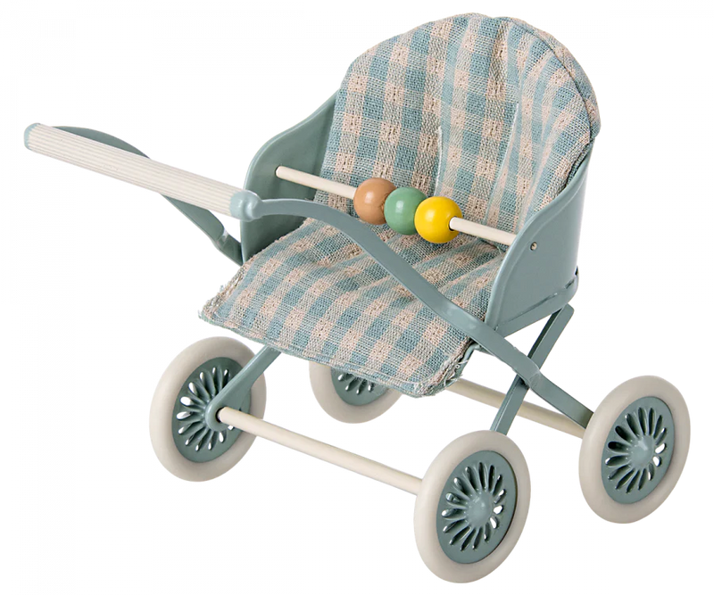 Maileg Baby Stroller - Mint