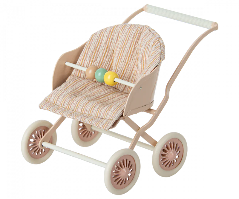 Maileg Baby Stroller - Rose