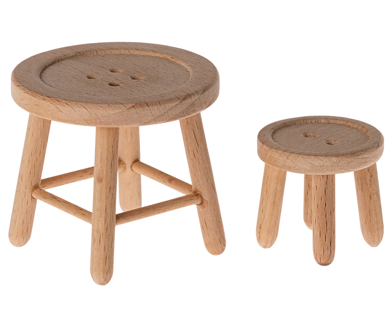 Table & Stool Set, Mouse