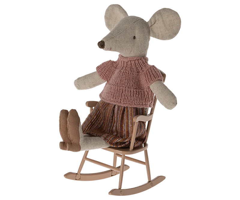 Mouse Rocking Chair - Dark Powder