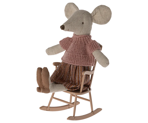 Mouse Rocking Chair - Dark Powder