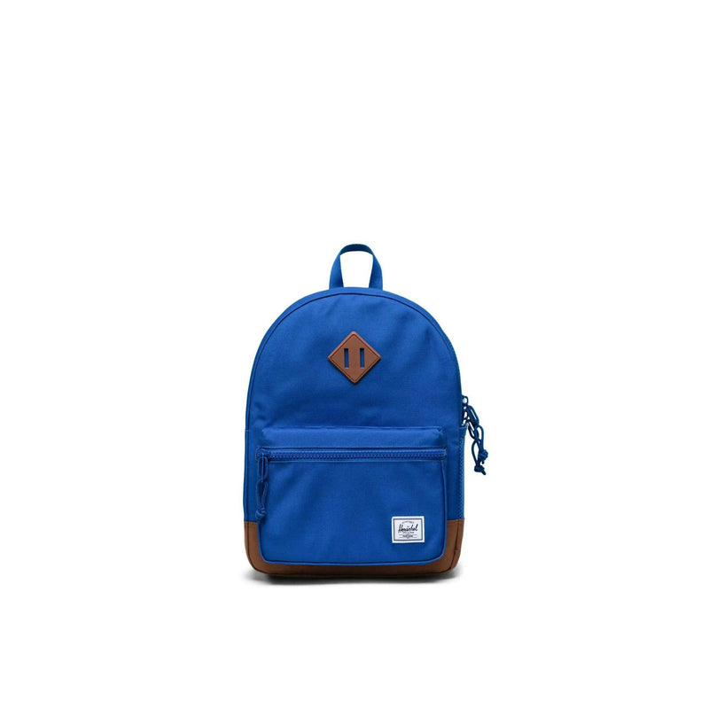 Kids Heritage Backpack - Surf The Web/Saddle Brown