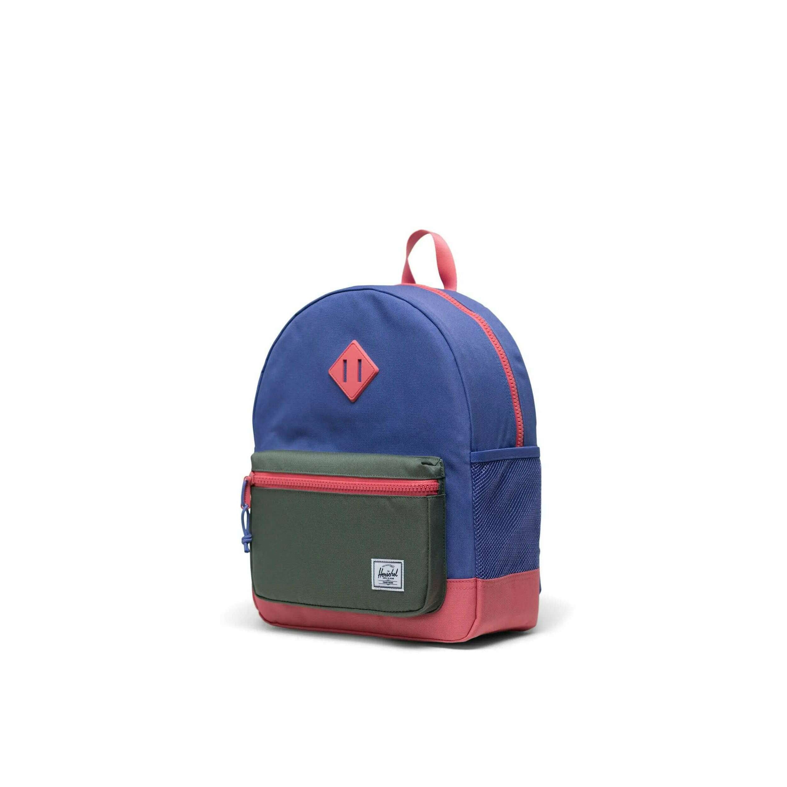 Heritage Youth Backpack - Dusted Peri / Sea Spray / Tea Rose