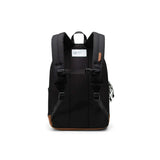 Heritage Youth Backpack -  Black / Saddle Brown