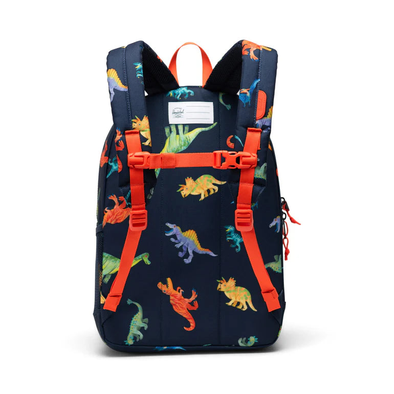Herschel Heritage Youth Backpack - Watercolour Dinos Darkes