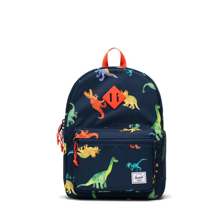 Herschel Heritage Kids Backpack - Watercolour Dinos Darkest