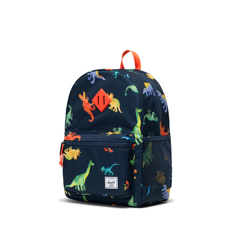 Herschel Heritage Kids Backpack - Watercolour Dinos Darkest