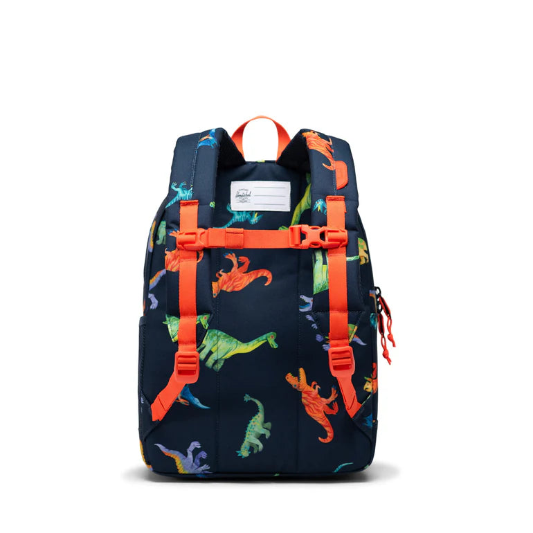 Herschel Heritage Kids Backpack - Watercolour Dinos Darkest